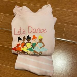 Old Navy short sleeve long pants 18-24m